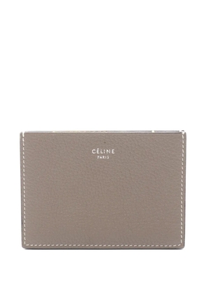 Celine Pre-Owned 2010s leather card holder - Neutrals