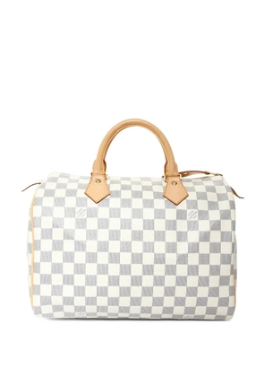 Louis Vuitton Pre-Owned 2011 30 Speedy Damier tote bag - White