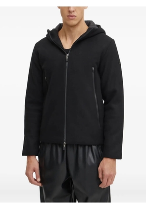 Ea7 Emporio Armani zip-up hoodie - Black
