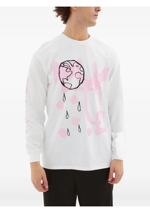 WESTFALL graphic-print long-sleeve t-shirt - White