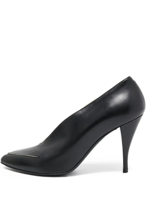 Pierre Hardy leather heeled pumps - Black