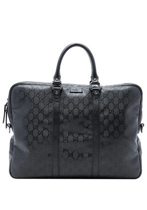 Gucci Pre-Owned 2016-2025 GG Imprime business bag - Black