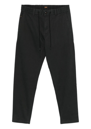 BOSS tapered trousers - Black