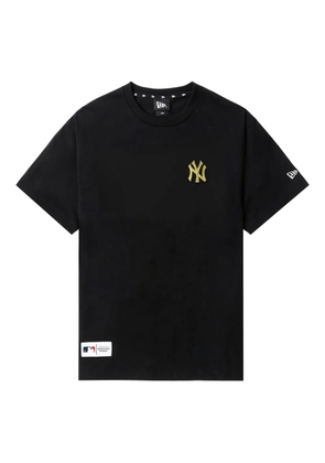 NEW ERA CAP embroidered logo T-shirt - Black