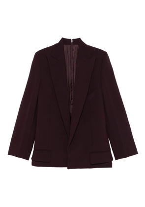 Victoria Beckham wool-blend blazer - Red