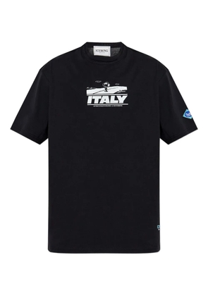 Iceberg x Peanuts Italy graphic T-shirt - Black