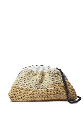 Maria La Rosa Layers Game clutch bag - Neutrals