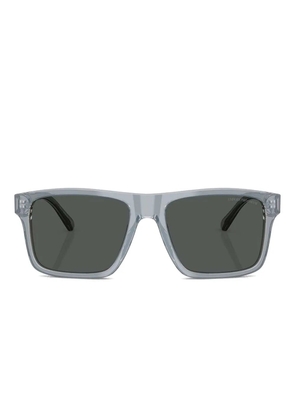 Emporio Armani square-frame sunglasses - Blue