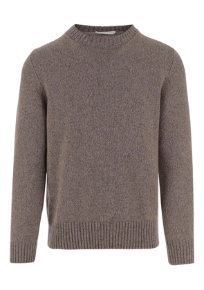 OLIVER LATTUGHI cashmere crew-neck sweater - Brown