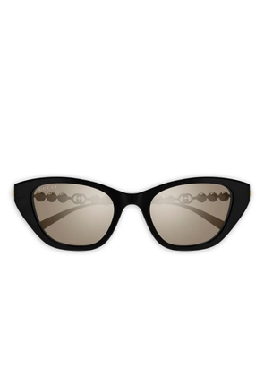 Gucci Eyewear GG1968S pearl cat-eye sunglasses - Black