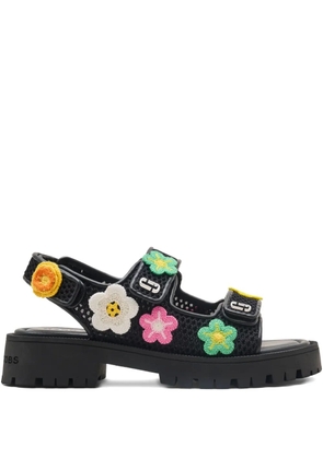Marc Jacobs The Daisy Crochet sandals - Black