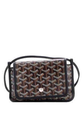 Goyard Pre-Owned Plumet Clutch Wallet Coated Canvas crossbody bag - Black