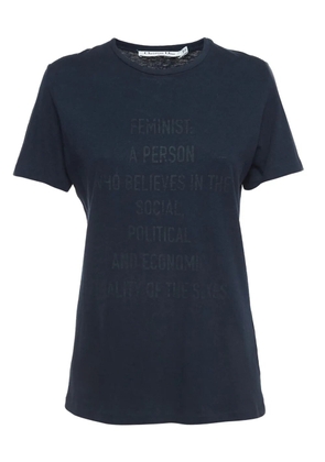 Christian Dior Pre-Owned mélange-effect T-shirt - Blue