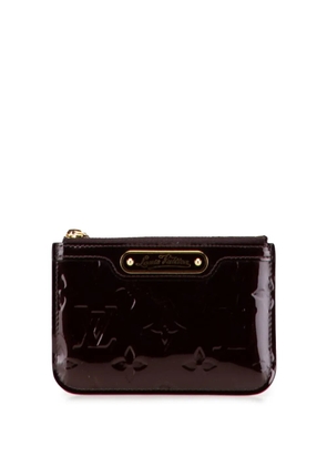 Louis Vuitton Pre-Owned 2014 Monogram Vernis Key Pouch coin pouch - Purple