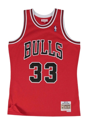 Mitchell & Ness x NBA Swingman Road Jersey Bulls tank top - Red