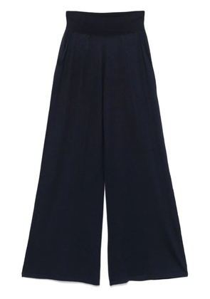 Frenckenberger fine-knit trousers - Blue