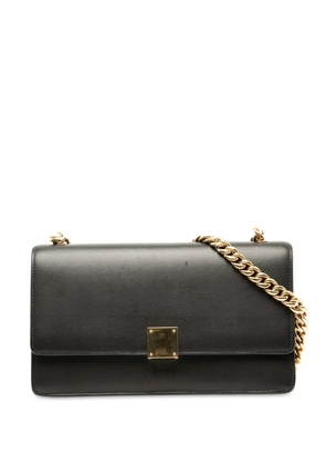 Celine Pre-Owned 2000-2025 Small Leather Case Chain Flap crossbody bag - Black