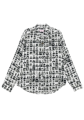 Martine Rose photos-print shirt - White