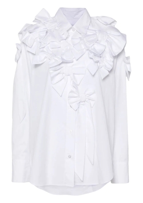 Viktor & Rolf bow-bouquet shirt - White