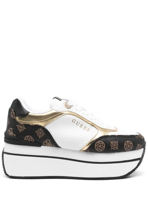 GUESS USA Camrio platform sneakers - White