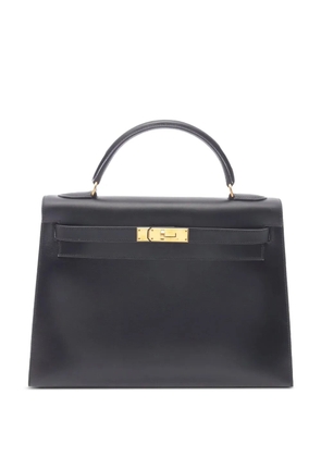 Hermès Pre-Owned 1999 Box Calf Kelly Sellier 32 satchel - Black