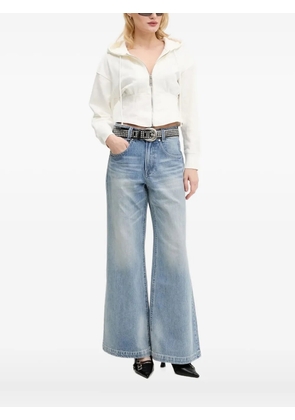 Miss Sixty cinched-waist hoodie - White