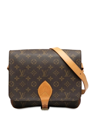 Louis Vuitton Pre-Owned 1991 Monogram Cartouchiere GM crossbody bag - Brown