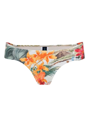 Lygia & Nanny Ritz floral-print bikini bottoms - White
