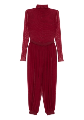 Atu Body Couture mesh trousers set - Red