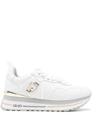LIU JO panelled sneakers - White