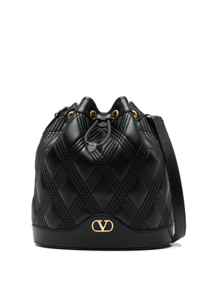 Valentino Garavani VLogo bucket bag - Black