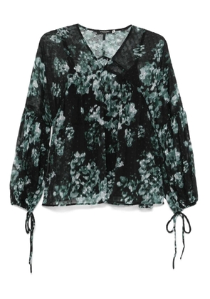 Scotch & Soda Fil Coupe blouse - Black