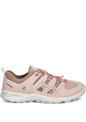 ECCO Terracruise mesh-panelled lace-up trainers - Pink