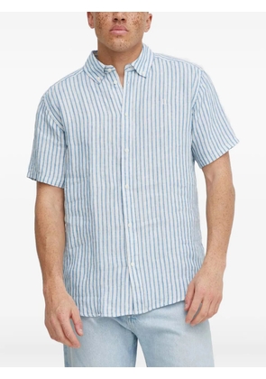 Les Deux striped-pattern shirt - Blue