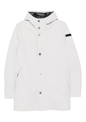 RRD hooded button-fastening jacket - White