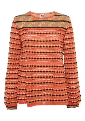 Missoni Pre-Owned striped top - Orange