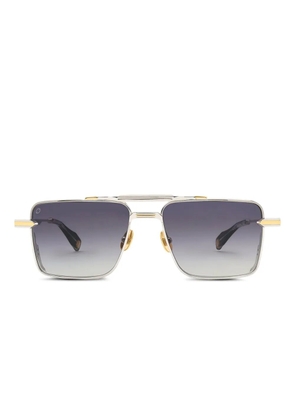 T Henri Eyewear GTB double-bridge square sunglasses - Purple