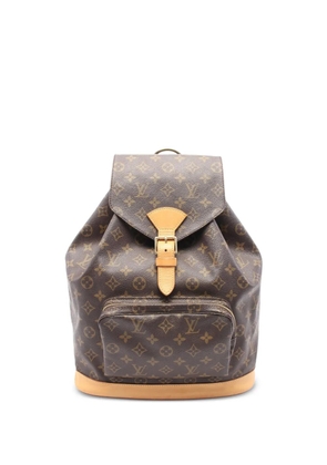 Louis Vuitton Pre-Owned 1996 Montsouris GM handbag - Brown