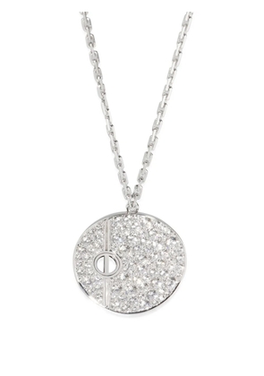 Cartier pre-owned 18kt white gold Love Pendant necklace - Silver