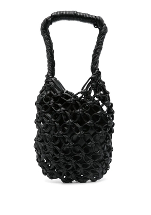 Comme Des Garçons Comme Des Garçons openwork tote bag - Black