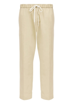 MM6 Maison Margiela single-stitch logo track pants - Neutrals