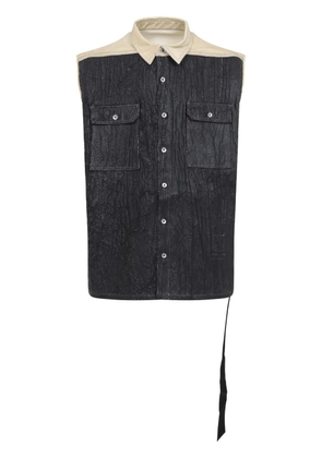 Rick Owens DRKSHDW cotton vest - Black