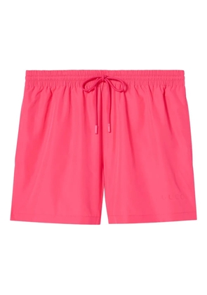Gucci logo swim shorts - Pink