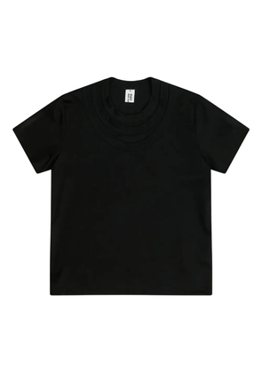 Noir Kei Ninomiya cotton T-shirt - Black