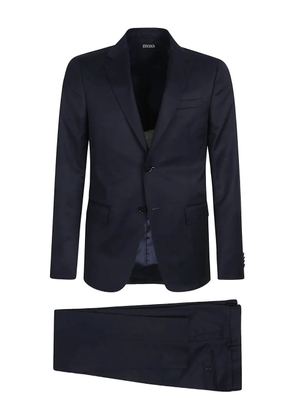 Zegna single-breasted suit - Blue