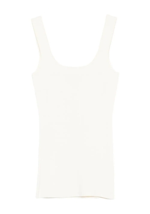 ENTIRE STUDIOS squared-neck tank top - White