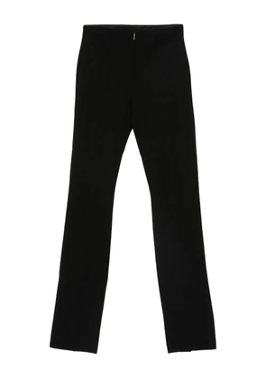 Sportmax straight-leg knitted trousers - Black