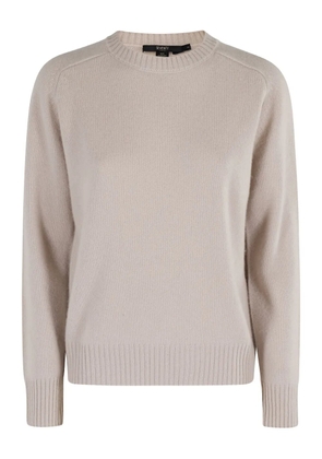 Seventy crew-neck long-sleeve sweater - Neutrals