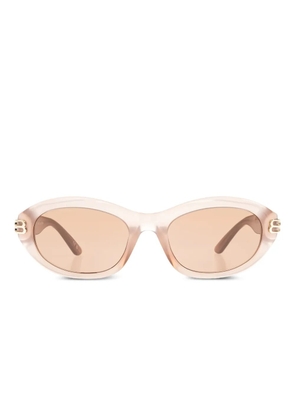 Balenciaga Eyewear oval-frame sunglasses - Pink