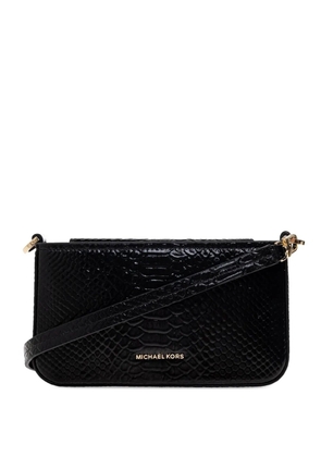 Michael Kors small Bryant leather crossbody bag - Black